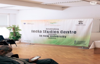Podpis sporazuma med Cenersom-K in Novo univerzo ter napoved ustanovitve Indijskega študijskega centra na Novi univerzi